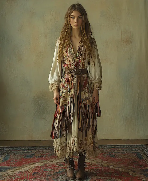 Tassel dress with bohemian belt.png