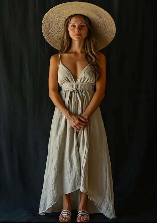 sundress made of linen.png