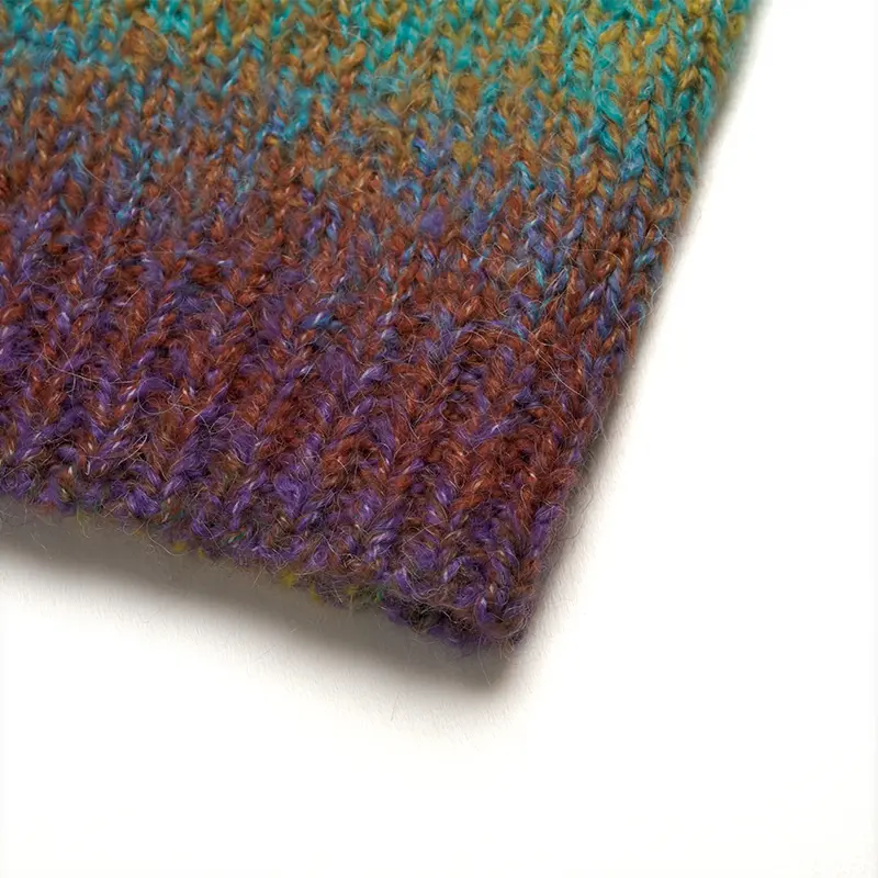 Gradient Pullover Knitted Sweater (4)a77