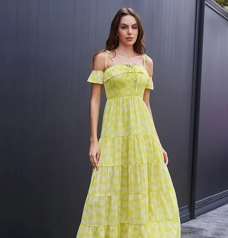 Printed dress