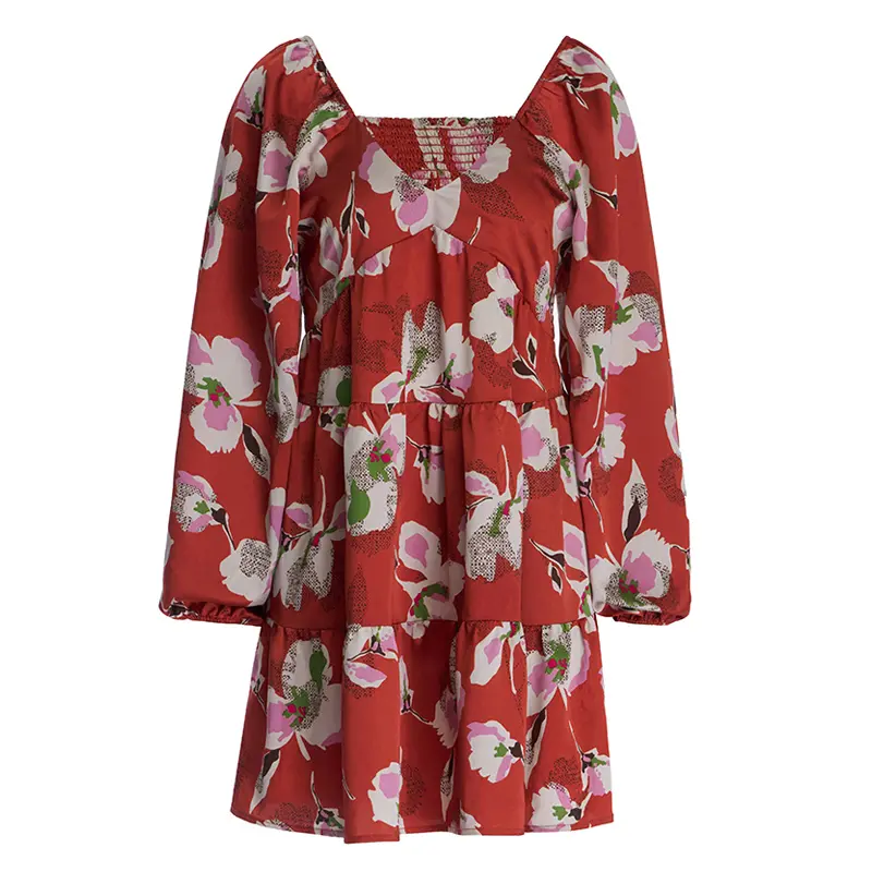 正puff sleeve dress595