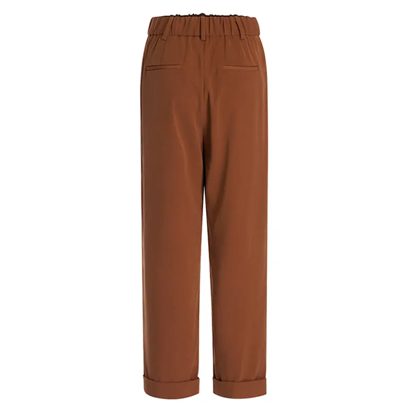 Women's Business Casual Brown Trousers