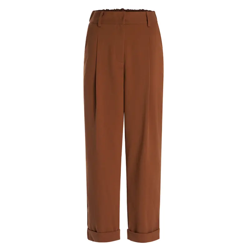 Women's Business Casual Brown Trousers