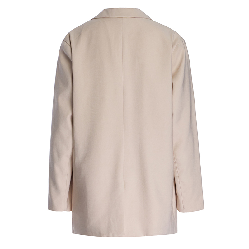 Blazer Lapel Long Sleeve Top Commuting Versatile Small Suit Cardigan Women's Jacket