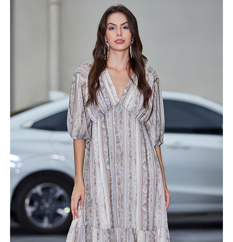 Printed dress